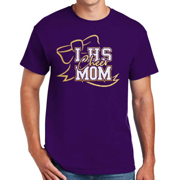 LHS Cheer Mom - DryBlend ® 50 Cotton/50 Poly T Shirt Thumbnail