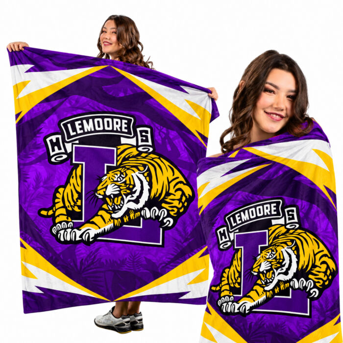 LHS Tiger Turbo Fleece Blanket Thumbnail