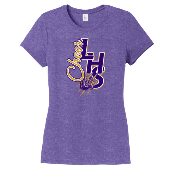 LHS Cheer  - Women's Tri Blend Tee Thumbnail