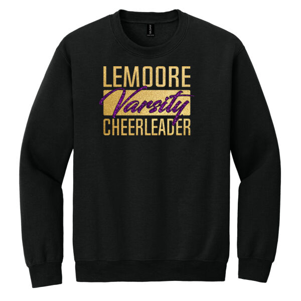 Lemoore Varsity Cheer Glitter Crewneck Thumbnail