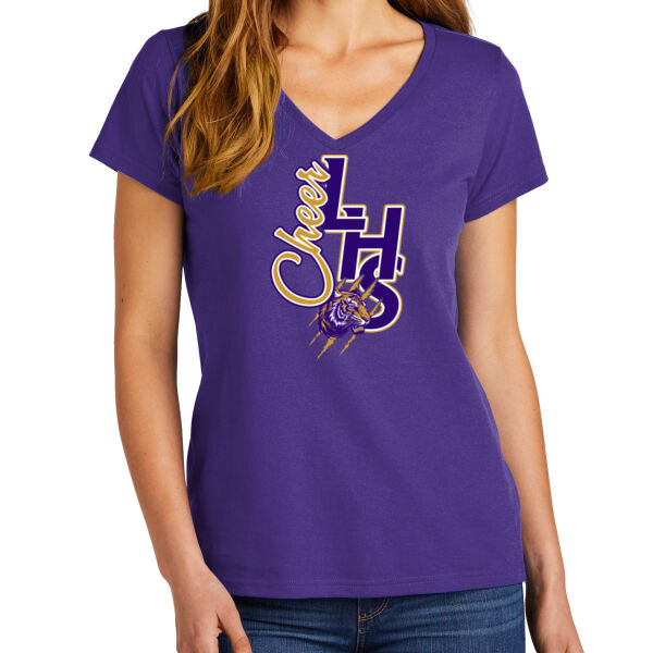 LHS Cheer  - Ladies V Neck Thumbnail